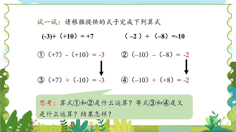 鲁教五四学制2024版数学六年级上册 第2章 2.3.2 有理数的减法 ppt课件+教案08