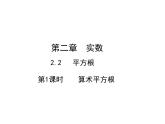 2.2.1 算术平方根 北师大版数学八年级上册教学课件