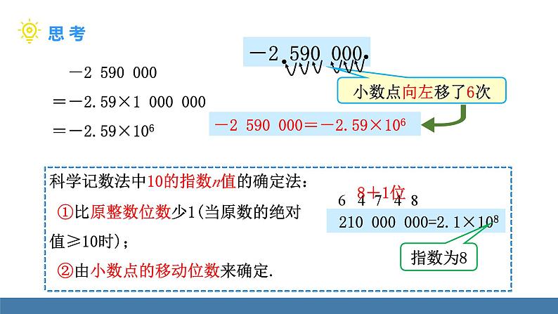 北师大版（2024）数学七年级上册课件 2.4 有理数的乘方 第2课时 科学计数法08