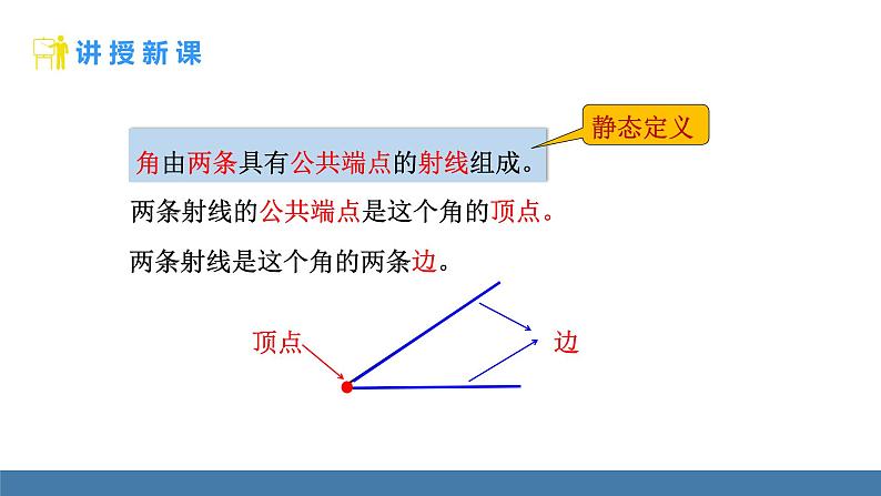 北师大版（2024）数学七年级上册课件 4.2 角 第1课时 角04