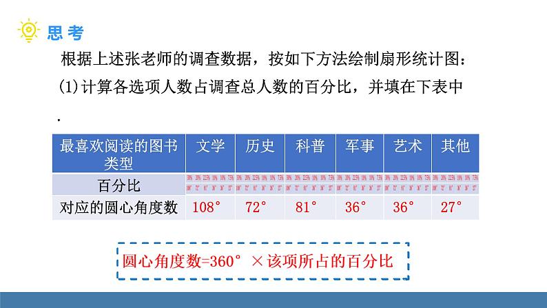 北师大版（2024）数学七年级上册课件 6.3 数据的表示 第1课时 扇形统计图08