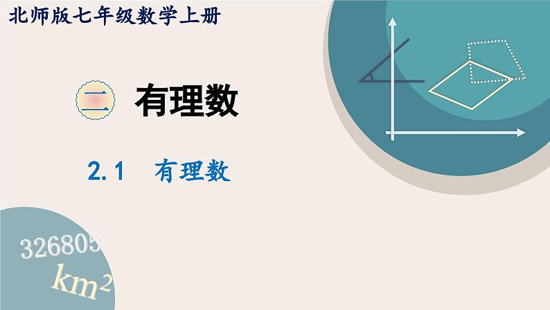 2.1 有理数 北师大版七年级数学上册课件1第1页