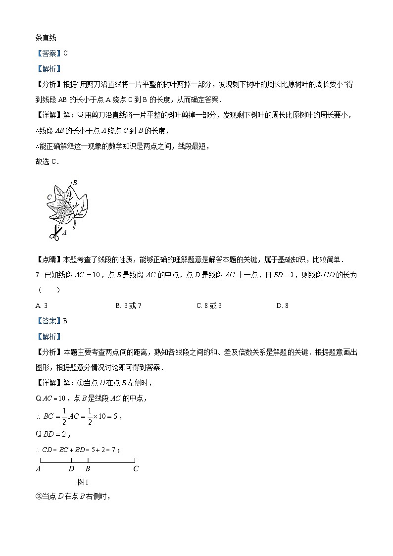 浙江省义乌市丹溪中学2023-2024学年七年级下学期开学考试数学试题（原卷版+解析版）03