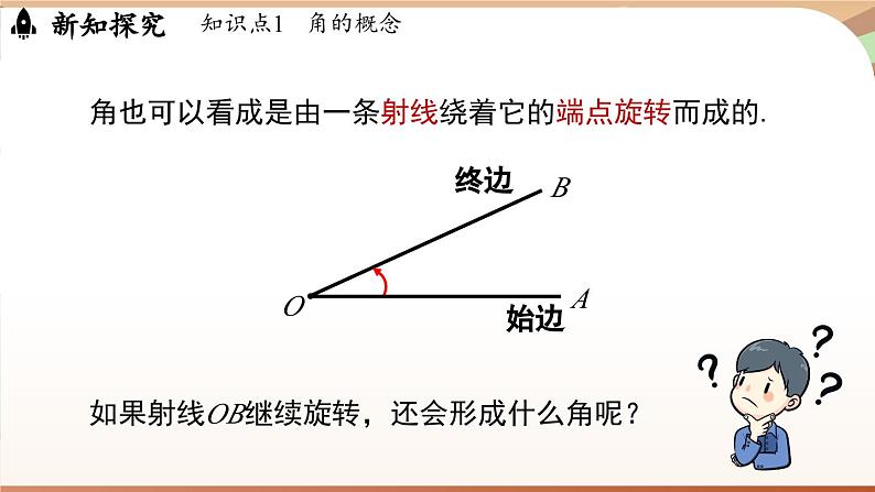 6.3 角 课时1 角的概念 课件 2024-2025学年人教版七年级数学上册05