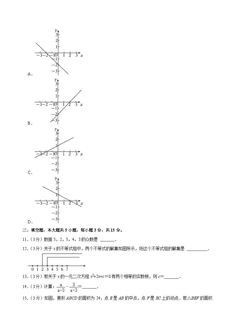 54-2024年广东省中考数学试卷第2页