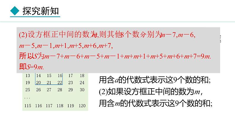 七年级数学冀教版（2024）上册课件  3.3  数量之间的关系05