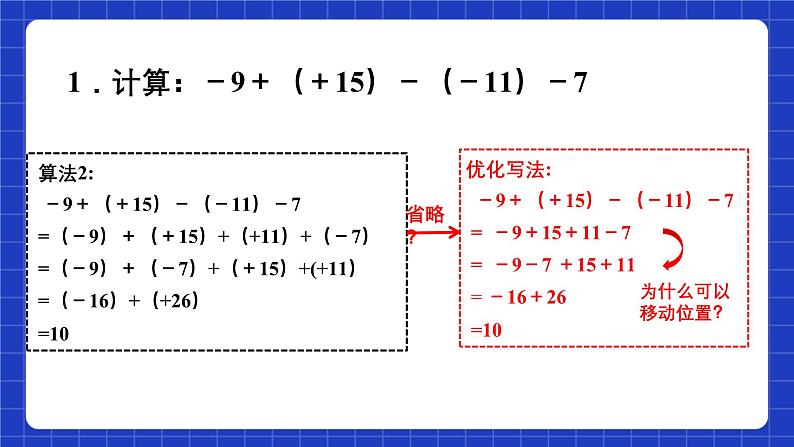 浙教版数学七上2.2.2《有理数的减法》课件05