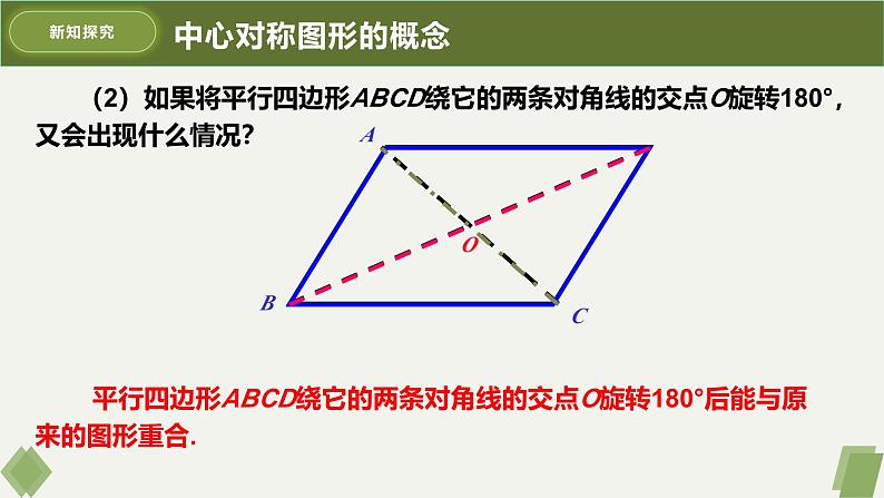 人教版九年级数学上册课件 23.2.2 中心对称图形第7页