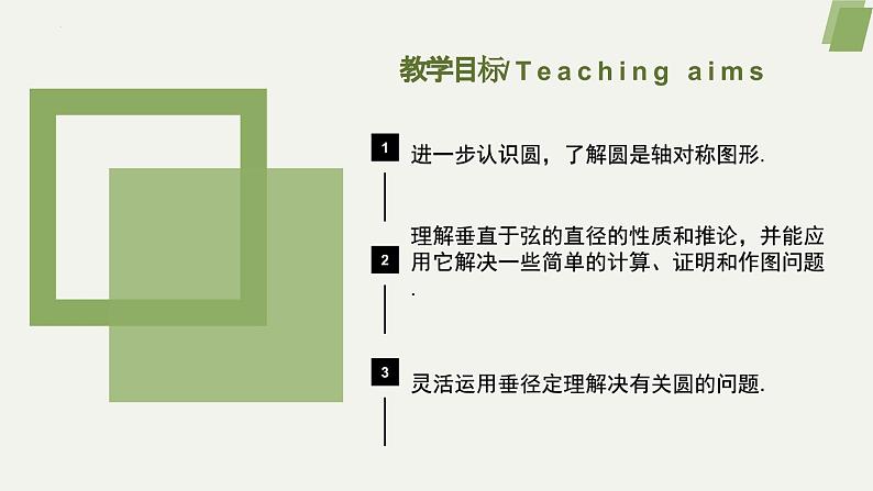 人教版九年级数学上册课件 24.1.2 垂直于弦的直径第2页