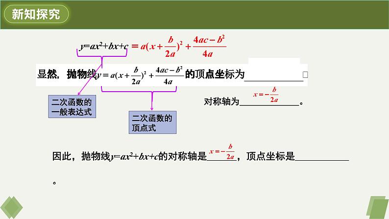 人教版九年级数学上册课件 22.1.4 第1课时 二次函数y=ax²+bx+c的图象和性质08