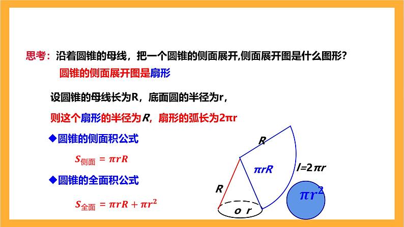 人教版数学九年级上册24.4.2《圆锥侧面积与全面积》 课件+教案05