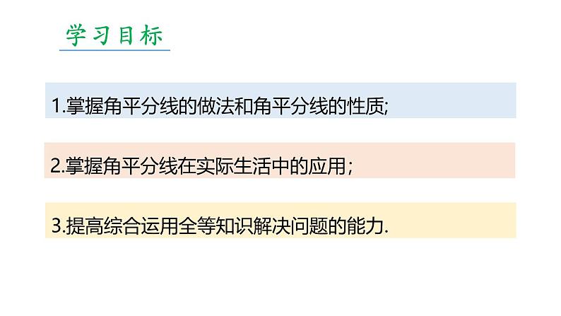 12.3 角的平分线的性质 人教版数学八年级上册课件第2页