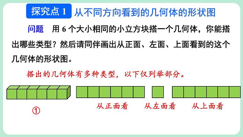 1.4 从三个方向看物体的形状 课件-2024-2025学年北师大版数学七年级上册07