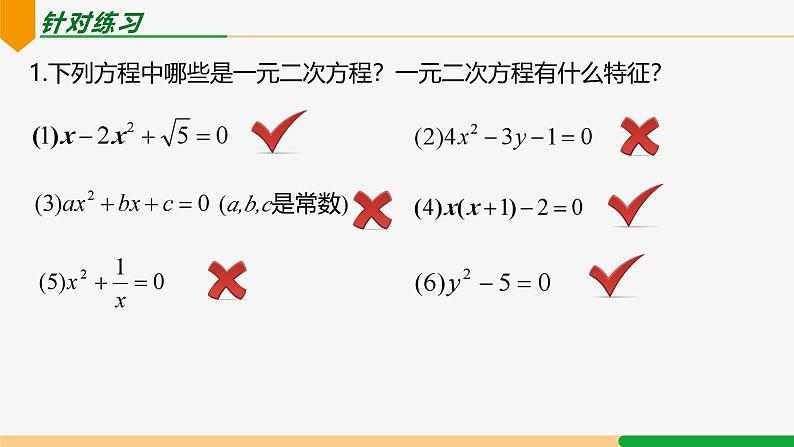 21.1 一元二次方程-2024-2025学年九年级数学上册教材配套同步课件（人教版）08