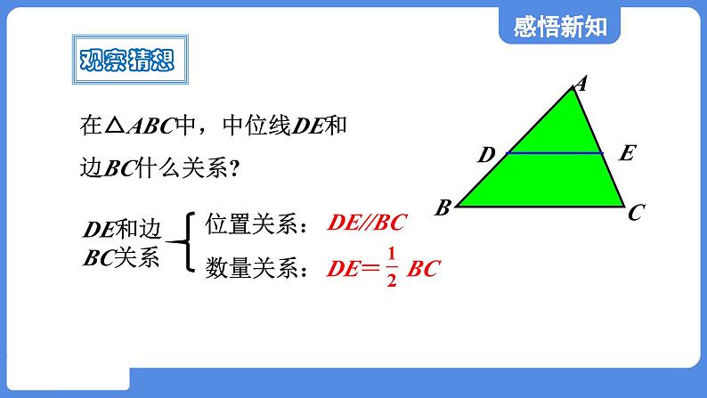 5.3 三角形的中位线  课件 鲁教版数学八年级上册06