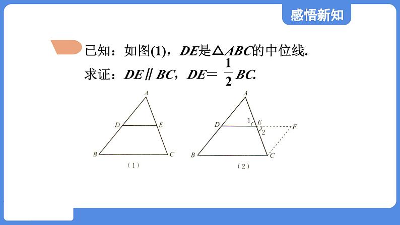 5.3 三角形的中位线  课件 鲁教版数学八年级上册07