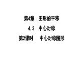 4.3.2 中心对称图形  课件 鲁教版数学八年级上册