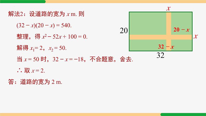 21.3 实际问题第4课时 面积问题-2024-2025学年九年级数学上册教材配套同步课件（人教版）05