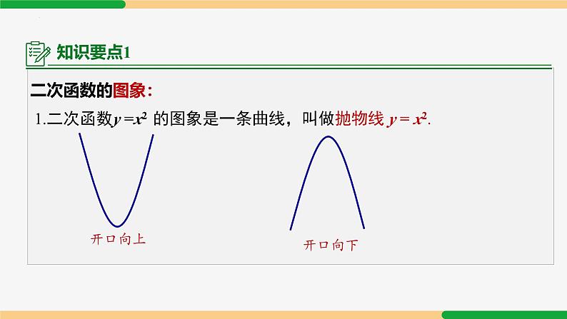 22.1.2 二次函数y=ax²的图象和性质 第1课时（性质）-2024-2025学年九年级数学上册教材配套同步课件（人教版）07