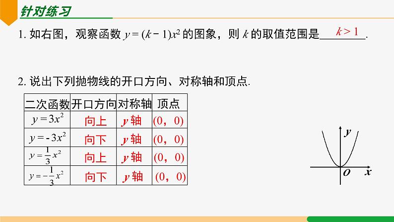 22.1.2 二次函数y=ax²的图象和性质 第2课时（应用）-2024-2025学年九年级数学上册教材配套同步课件（人教版）05