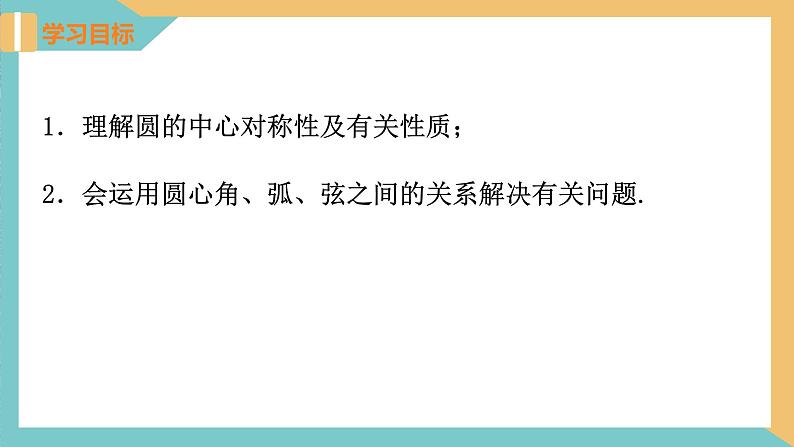 2.2圆的对称性(第1课时)（课件）2024秋九年级数学上册同步（苏科版）02