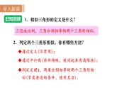沪科版九年级数学上册 22.2.3 相似三角形的判定(3)课件