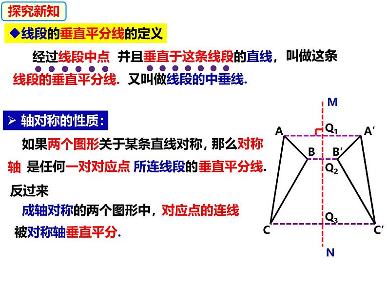 八年级数学上册（沪科版）15.1.2轴对称的性质及其画法 -课件08