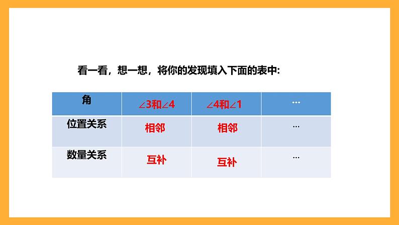 华师大版数学七上 5.1.1《对顶角》课件06