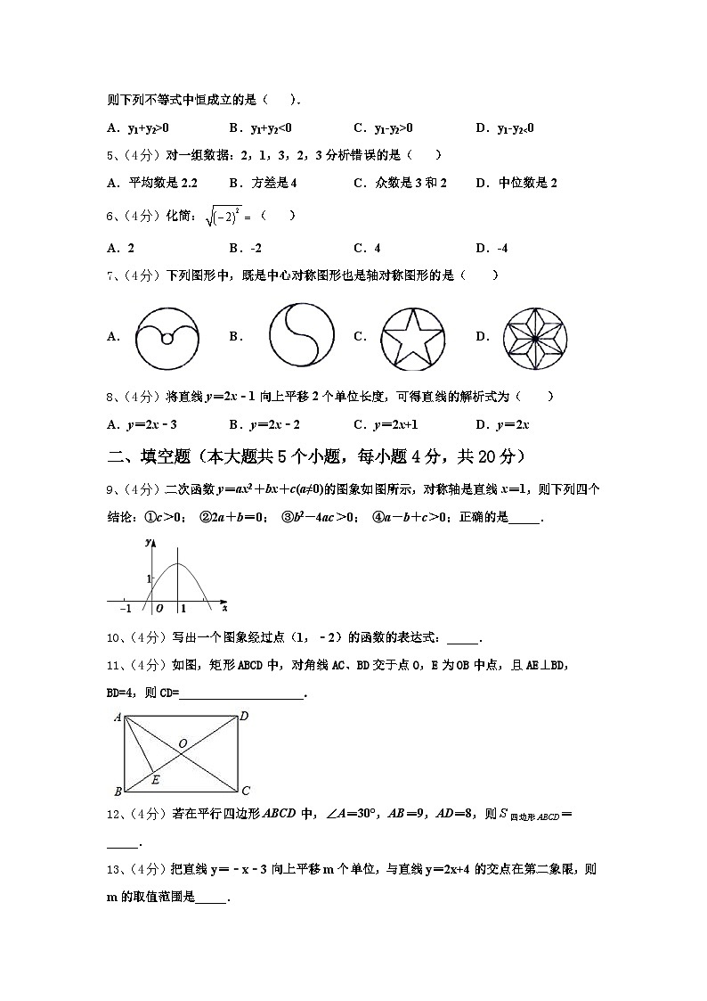 2024-2025学年福建省福州市第二中学九上数学开学考试模拟试题【含答案】第2页