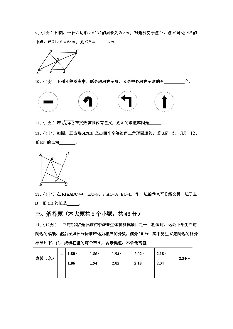 2024-2025学年福建省福州市福建师范大泉州附属中学九上数学开学综合测试模拟试题【含答案】第3页