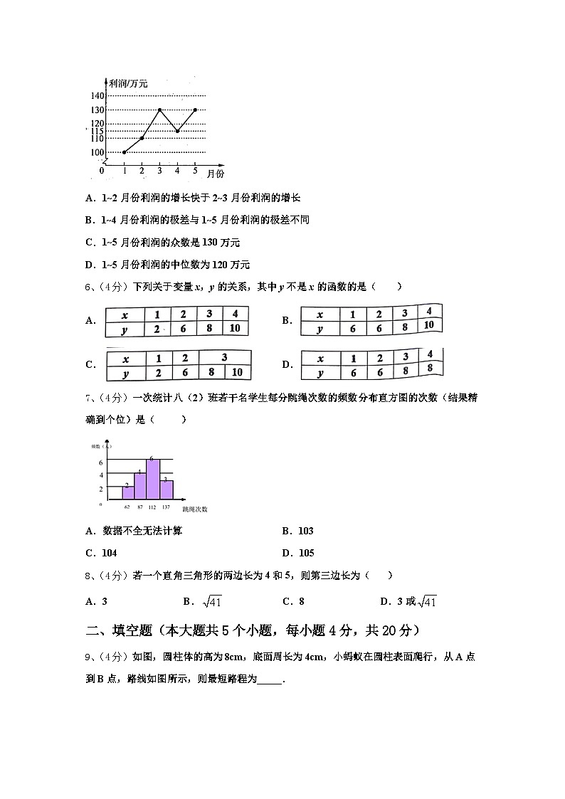 2024-2025学年——度江西省赣县数学九上开学质量检测模拟试题【含答案】02