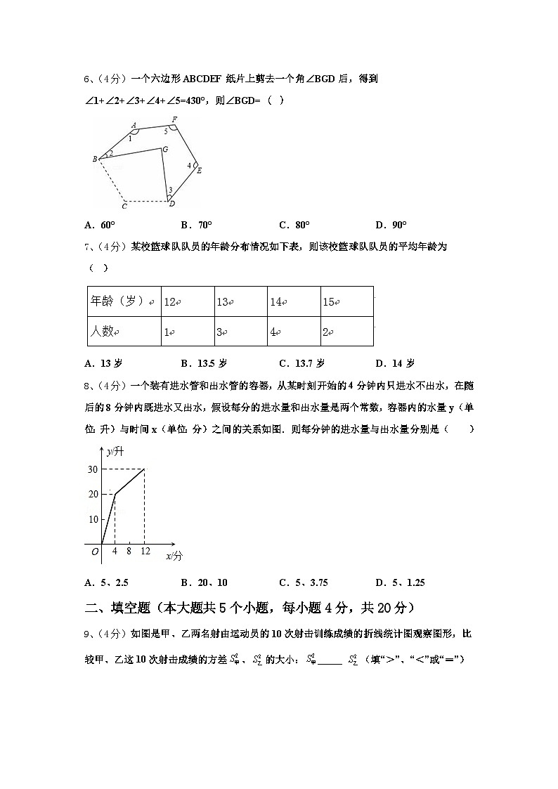 2024-2025学年福建省厦门市竹坝学校数学九上开学质量跟踪监视模拟试题【含答案】02