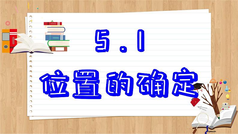 苏科版数学八年级上册5.1  位置的确定  课件01