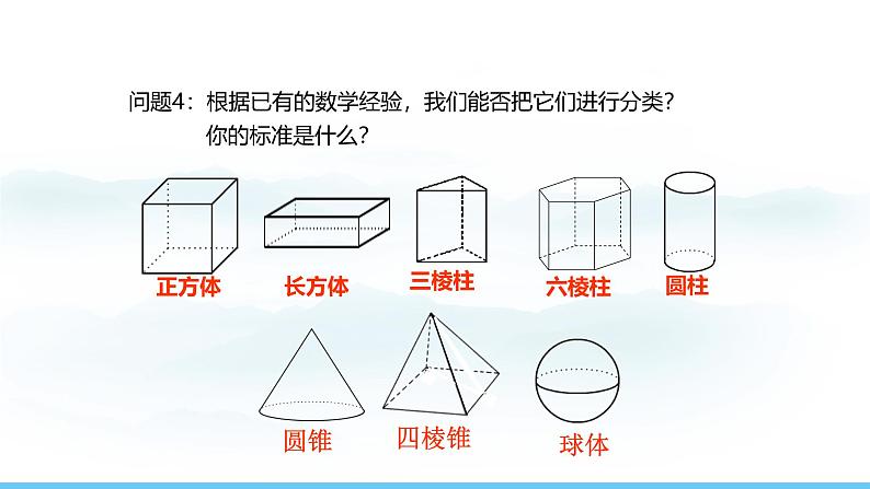 数学人教版（2024）七年级上册课件 6.1.1.1 立体图形与平面图形06