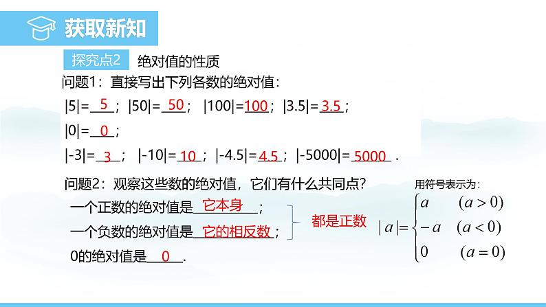 数学人教版（2024）七年级上册课件 1.2.4绝对值05