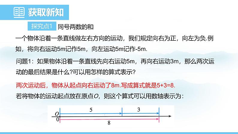 数学人教版（2024）七年级上册课件 2.1.1.1有理数的加法法则第4页