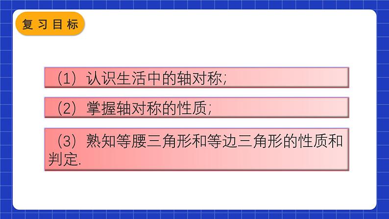 人教版数学八上第13章《轴对称》章末复习 课件03