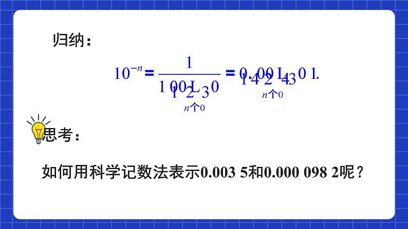 人教版数学八上15.2《分式的运算》15.2.3 整数指数幂 第2课时 负整数指数幂的应用 课件05