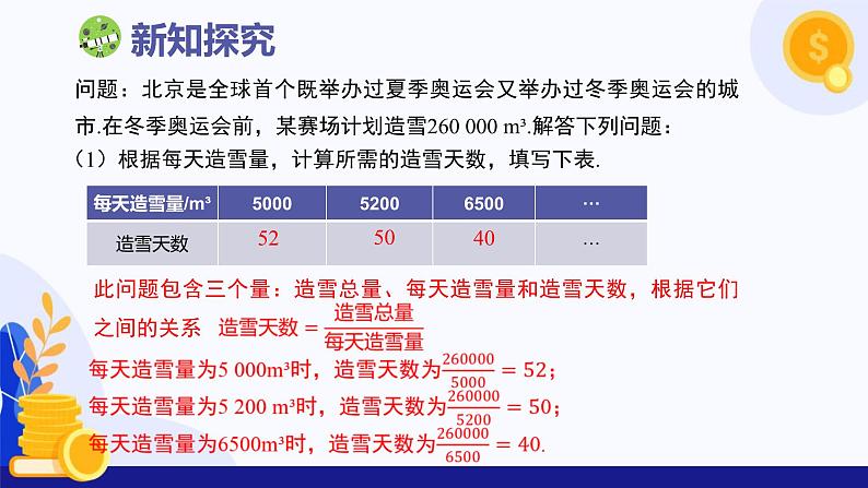 3.1 列代数式表示数量关系（第3课时 反比例关系）  课件 2024-2025学年七年级数学上册 （人教版2024）06