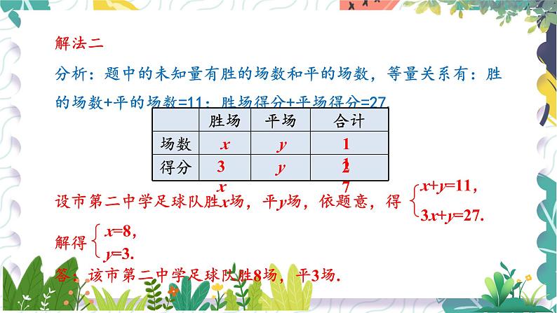 泸科版（2024）数学7年级上册 第3章 3.5  二元一次方程组的应用 PPT课件+教案07