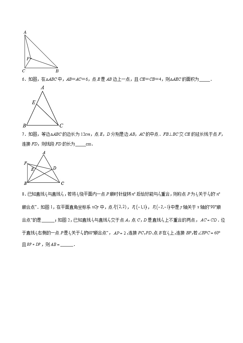 北师大版八年级数学下册压轴题攻略期末考试点对点压轴题训练(二)(B卷22、23题)(原卷版+解析)第2页
