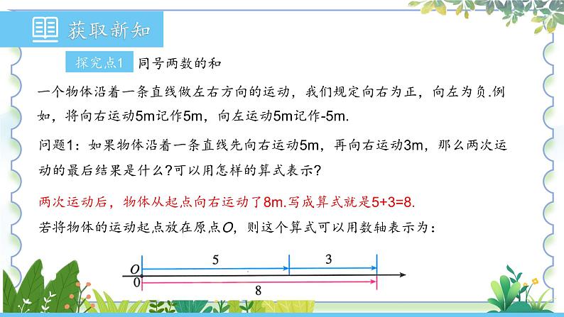 人教版（2024）数学七年级上册 第2章 2.1.1.1有理数的加法法则 PPT课件08