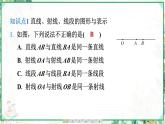 人教版2024-2025学年七年级数学上册6.2　6.2.1　直线、射线、线段（学案课件）