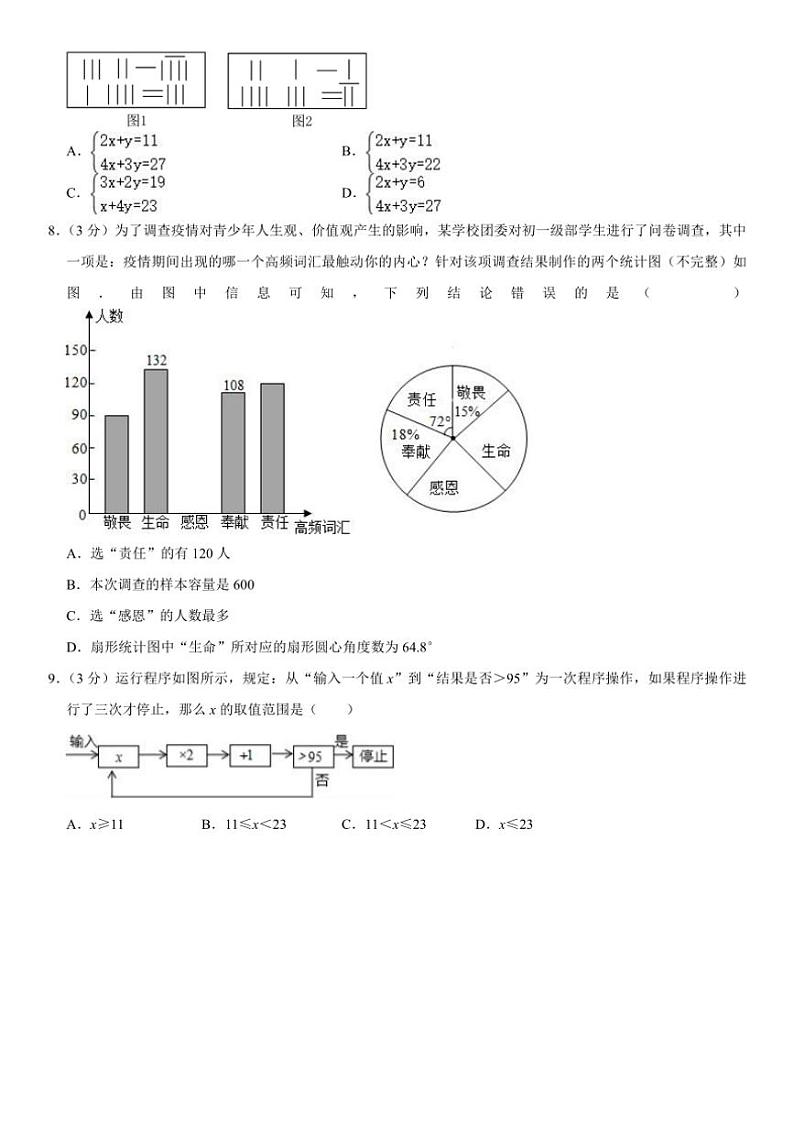 [数学]湖南省长沙市湖南师范大学附属中学2024～2025学年上学期八年级入学考试试卷(有不完整答案)02