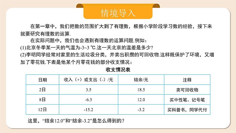 2024秋季人教版七年级上册数学  2.1.1.1有理数的加法1  PPT课件+教案+习题02