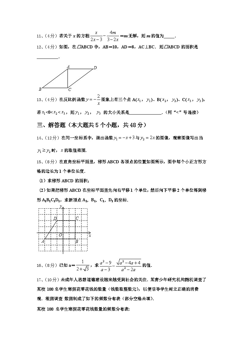 2024-2025学年广东实验中学九年级数学第一学期开学监测试题【含答案】03