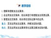北师大版（2024）数学七年级上册 同步备课2.2 第2课时 有理数加法的运算律 课件