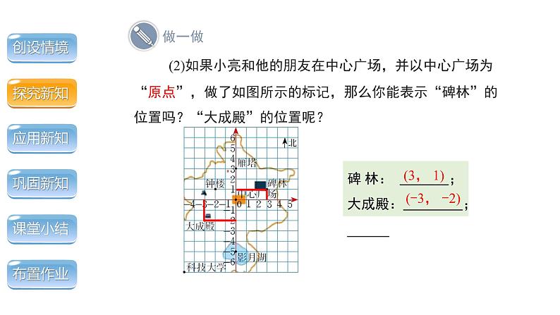 3.2《平面直角坐标系 第1课时》北师大版八年级数学上册教学课件第6页