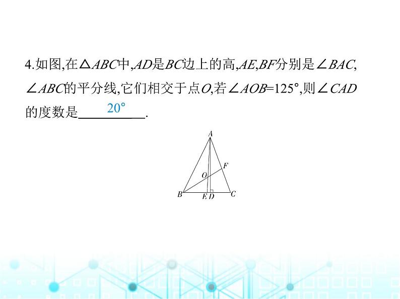 人教版八年级数学上册第十一章三角形11-2-1第二课时直角三角形的两个锐角互余课件第7页