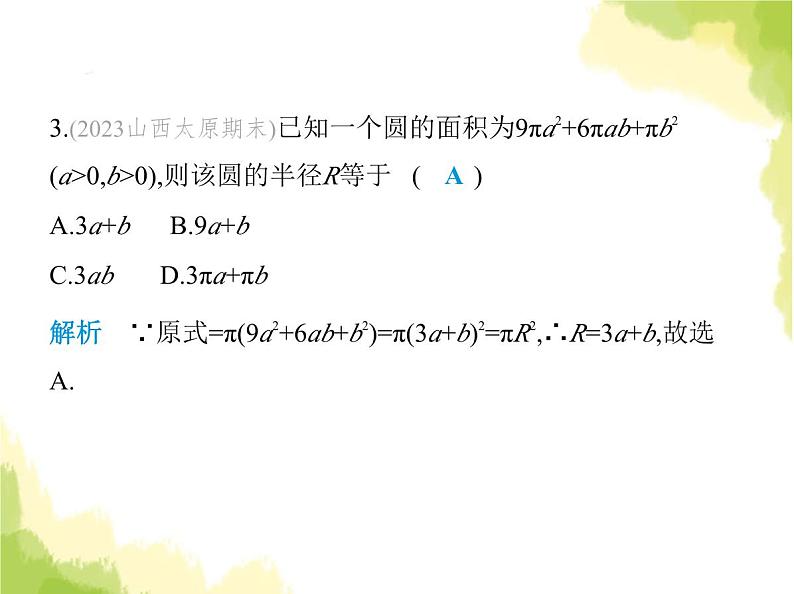 鲁教版八年级数学上册第一章因式分解3第三课时综合应用各种方法分解因式课件第4页